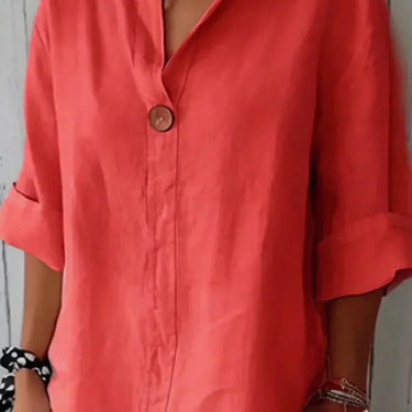 Zamma | Relaxed Linen Top