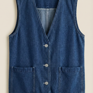 The Downtown Denim Vest