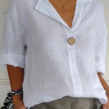 Zamma | Relaxed Linen Top